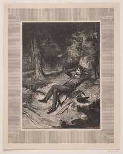 Illustration til C. Hauch, "Den Elskede"