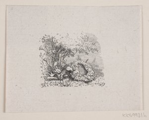 Illustration til "De sidste timer", digt af H. J. Greensteen af F. Hendriksen