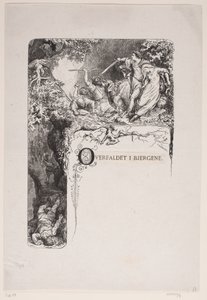 Overfaldet i bjergene af F. Hendriksen