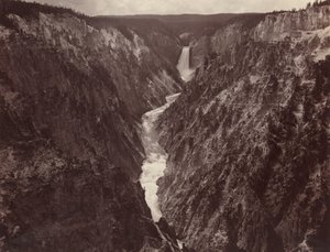 Grand Canyon i Yellowstone og Falls