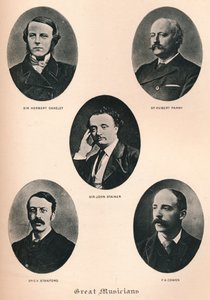 Store musikere - Tavle XI, c1880, 1895