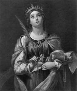 St Catherine, 1800-tallet. af F Knolle