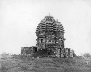 Lingaraj-templet, Bhubaneswar, Orissa, Indien, 1905-1906