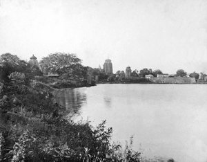 Lingaraj-templer, Bhubaneswar, Orissa, Indien, 1905-1906.
