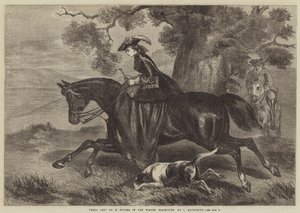 Full Cry, i vinterudstillingen, nr. 7, Haymarket af F. Tayler