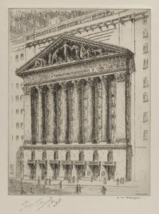 New York Stock Exchange af F. W. W. Hoppe