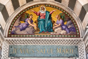 Basilikaen Notre-Dame-de-la-Garde, Kristi Himmelfart, Marseille, Bouches-du-Rhône, 2012 (foto) af Faivre-Duffer Faivre-Duffer