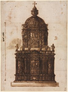 Design til et Ciborium, 1600-tallet. af Fantoni Family Workshop