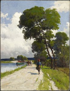 En blæsende dag, 1903 af Farquhar McGillivray Knowles