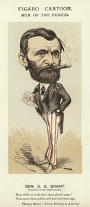 Karikatur af Ulysses S Grant