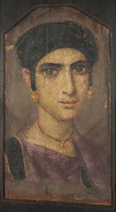 Portræt af en ung dame, 2. århundrede. AD af Fayum mummy portraits