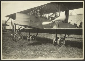 [Mænd i fly] af Fedele Azari