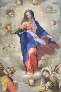 Den ubesmittede undfangelse, ca. 1575 (olie på lærred) af Federico Fiori Barocci or Baroccio