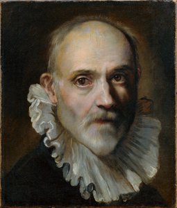 Selvportræt (maleri på lærred) af Federico Fiori Barocci or Baroccio