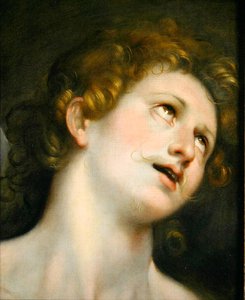 St. Sebastian (olie på papir på lærred) af Federico Fiori Barocci or Baroccio