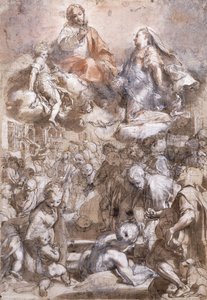 Madonna del Popolo, af Federico Fiori Barocci or Baroccio
