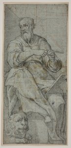 Markus evangelisten af Federico Zuccaro