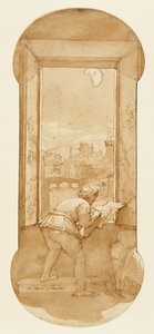 Taddeo Tegning af Moonlight i Calabrese