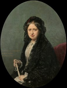 María Encarnación Cueto de Saavedra, hertuginde af Rivas af Federico de Madrazo y Kuntz