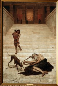 ""The Raising of Lazarus"" Maleri af Feodor Bronnikov (1827-1902) 1886 Regional Art Gallery, Tver