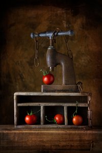 Rustik tomatpresser af Felice Angelino