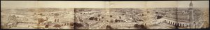 (Panorama over Lucknow, taget fra Kaiserbagh Palace) af Felice Beato