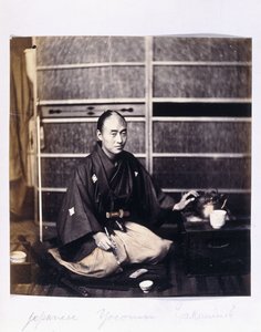 En japansk Yaconin, ca. 1864-1866 af Felice Beato
