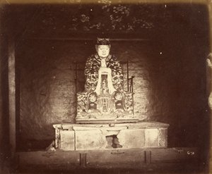 [Konfucius, Canton, Kina]. af Felice Beato