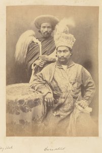 [Doresetoter, søn af Umjud Ally Shah, og hans tjener]. af Felice Beato