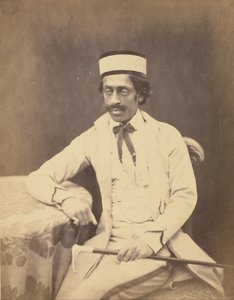 [Fyud-ud-Daulah fra den kongelige Budh-familie]. af Felice Beato