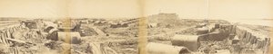 Det indre af North Fort Taku efter dets erobring den 21. august 1860 af Felice Beato