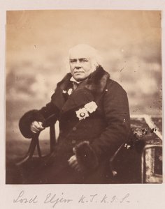 James Bruce ottende jarl af Elgin, 1860 af Felice Beato