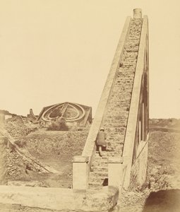 Det gamle observatorium i nærheden af Delhi af Felice Beato