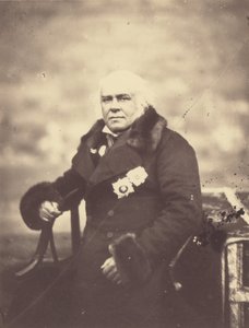 Portræt af Lord Elgin, befuldmægtiget og ambassadør, der underskrev traktaten af Felice Beato
