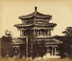 [Det store kejserlige palads (Yuan Ming Yuan) før afbrændingen, Pekin, 18. oktober 1860]. af Felice Beato