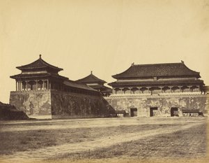 Det store kejserlige vinterpalads, Pekin, 29. oktober 1860 af Felice Beato