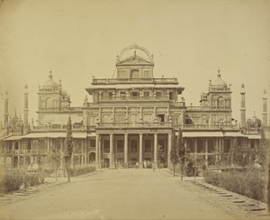 Kongens Palads i Kaiserbagh af Felice Beato