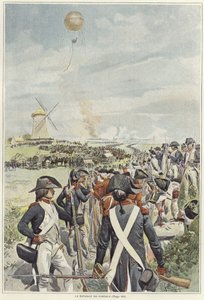 Slaget ved Fleurus af Felicien baron de Myrbach-Rheinfeld