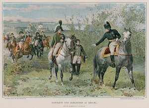 Napoleon og Alexander i Erfurt