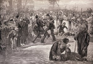 Negro Baptism in the United States, fra 