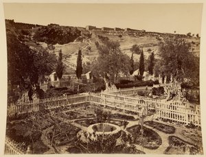 Getsemane-haven af Félix Bonfils