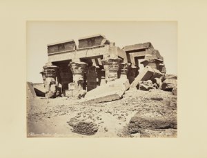 Koum-Ombos (Egypten) af Félix Bonfils