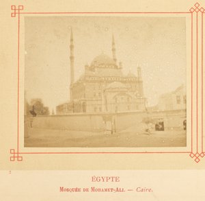 Muhammed Alis moské, Kairo af Félix Bonfils