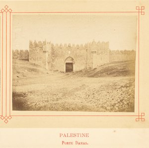 Damas-porten. af Félix Bonfils