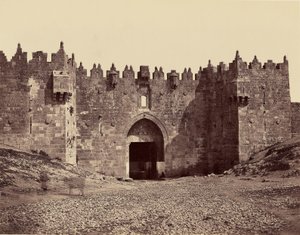 Damesporten – Jerusalem af Félix Bonfils