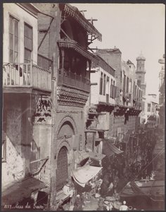 Caire-gaden af Félix Bonfils
