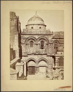 Den Hellige Grav, Jerusalem af Félix Bonfils