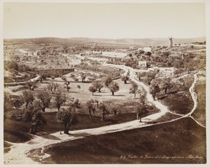 Dal i ... Palæstina #313 af Félix Bonfils