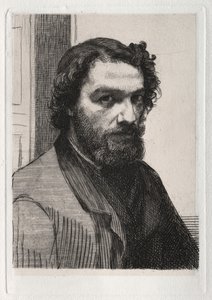 Alphonse Legros af Felix Bracquemond