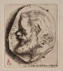 Charles Meryon af Felix Bracquemond